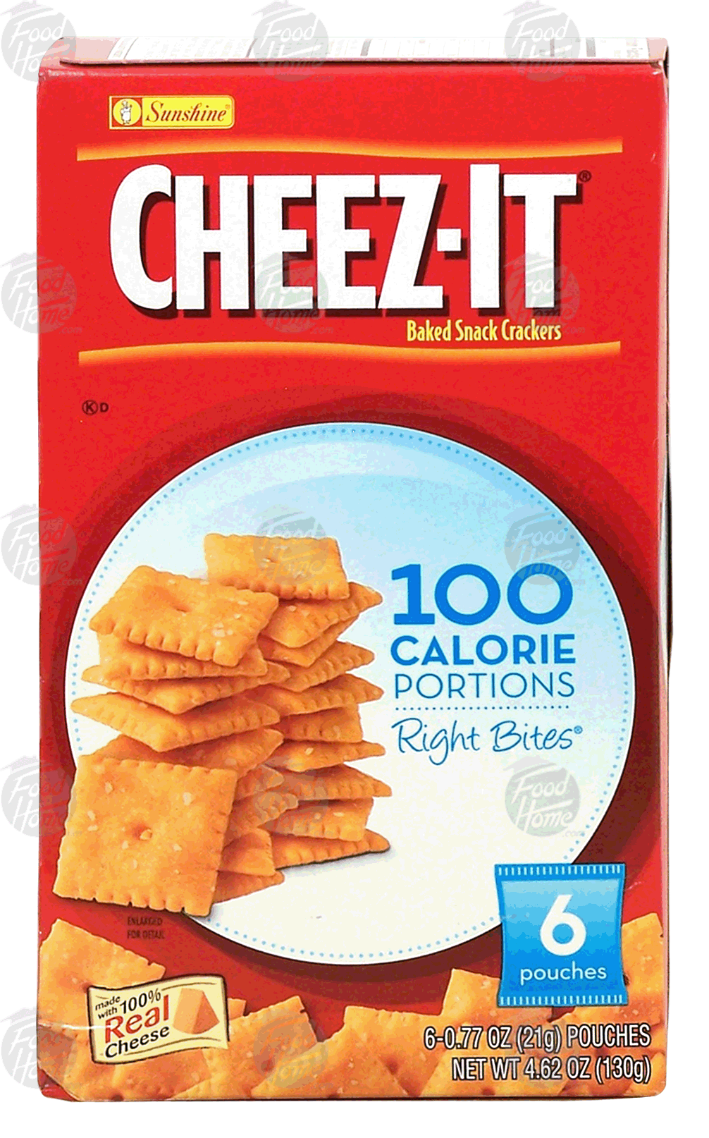 Cheez-it&nbsp;100 Calorie Right Bites&nbsp;baked snack crackers Full-Size Picture